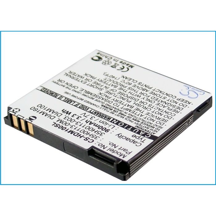 HTC Diamond, Diamond 100, Diamond 140 akku 900 mAh/