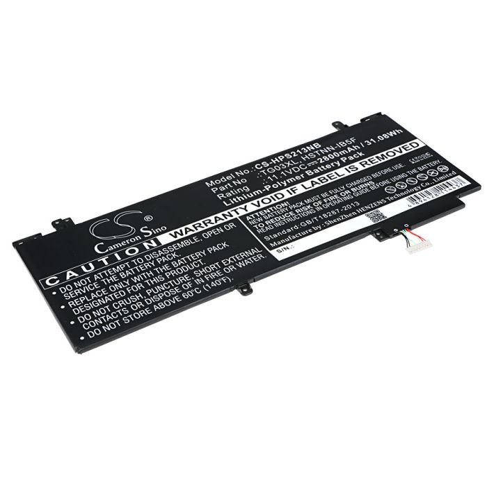 HP Split X2 13-F, Split X2 13-F010DX akku 2800 mAh HP Split X2 13-F, Split X2 13-F010DX akku 2800 mAh