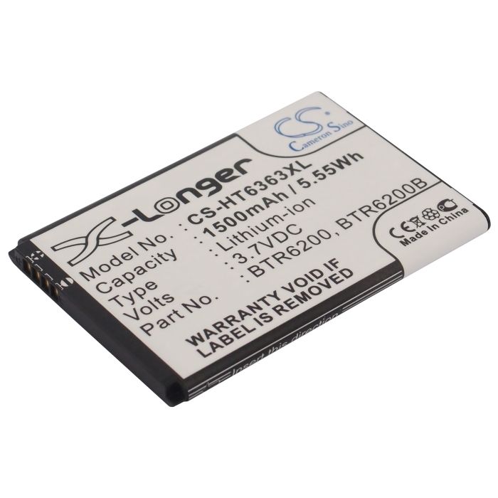 HTC A315C, A3333, A6363 akku 1500 mAh