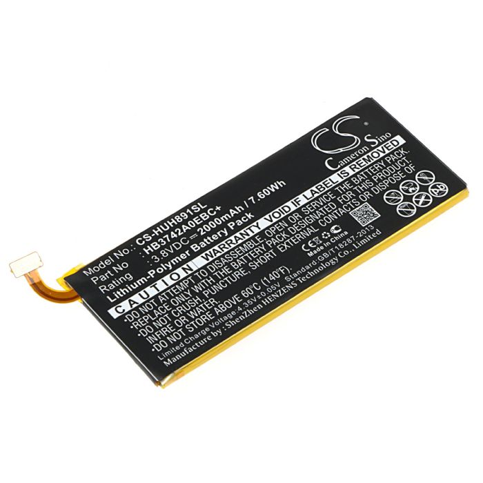 Huawei Ascend SnapTo, G620-A2, H891L akku 2000 mAh
