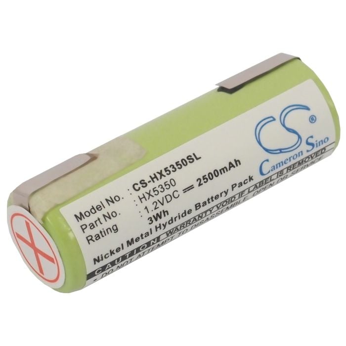 Braun 1008 sähköhammasharjan 2500 mAh 1,2v akku juotoskorvakkeilla