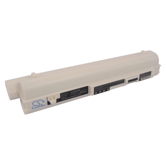 Lenovo ideapad S10-2 akku 6600 mAh - Valkoinen