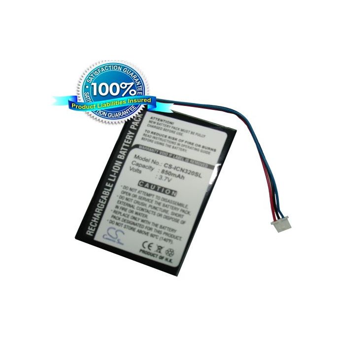 Navman iCN320, iCN330 akku 850 mAh