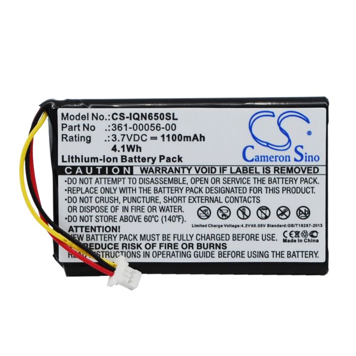 Garmin 010-01211-01, Nuvi 65, Nuvi 65LM Navigaattorin Akku