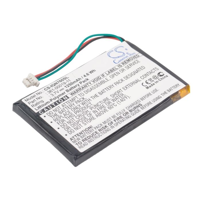 Garmin Nuvi 760, Nuvi 760T akku 1250 mAh
