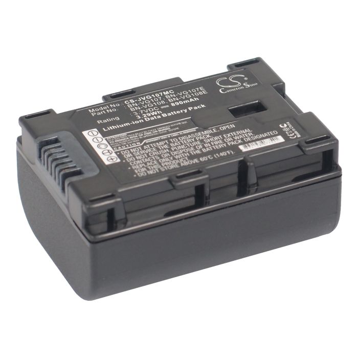 JVC BN-VG107, BN-VG108 Akku  - 890 mAh