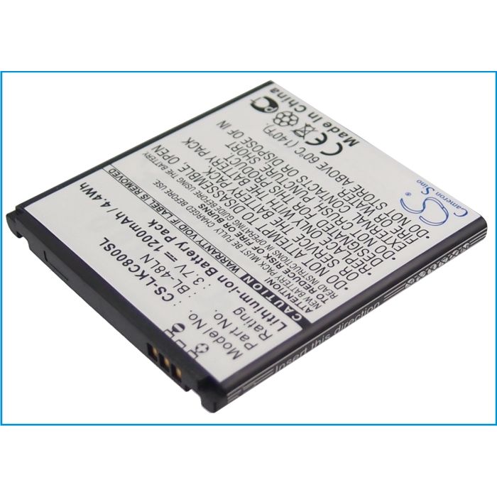 LG Gray C800 Akku 1200 mAh LG Gray C800 Akku 1200 mAh