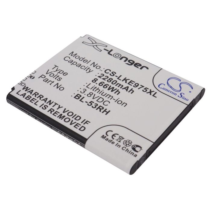 LG Optimus GJ, Gee, E975w Akku 2280 mAh