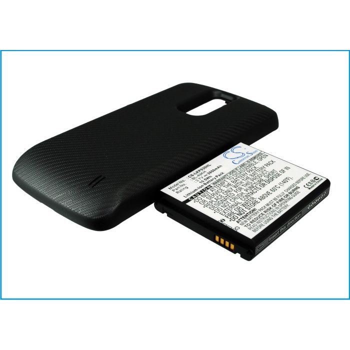 LG Optimus LTE, Nitro HD, P930, Optimus 4G LTE Tehoakku Laajennetulla takakannella 2850 mAh