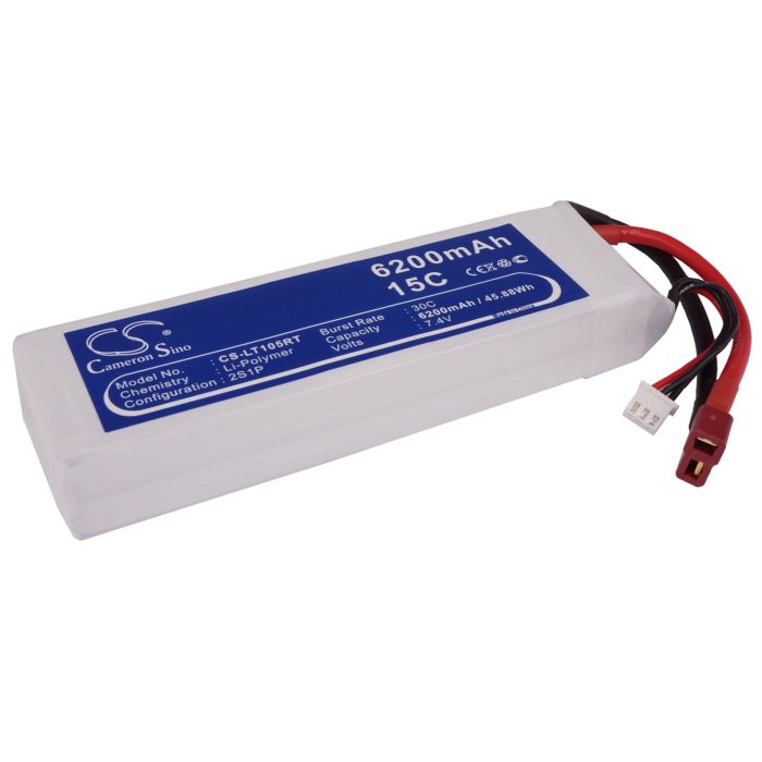 Li-Po Akku, 6200 mAh 7,4V 15C Li-Po Akku, 6200 mAh 7,4V 15C