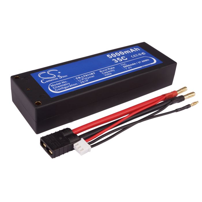 Li-Po Akku, 5000 mAh 7,4V 35C