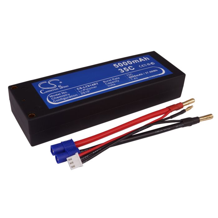 Li-Po Akku, 5000 mAh 7,4V 35C