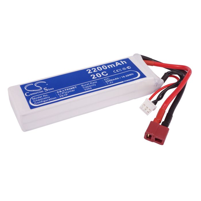 Li-Po Akku, 2200 mAh 7,4V 20C Li-Po Akku, 2200 mAh 7,4V 20C