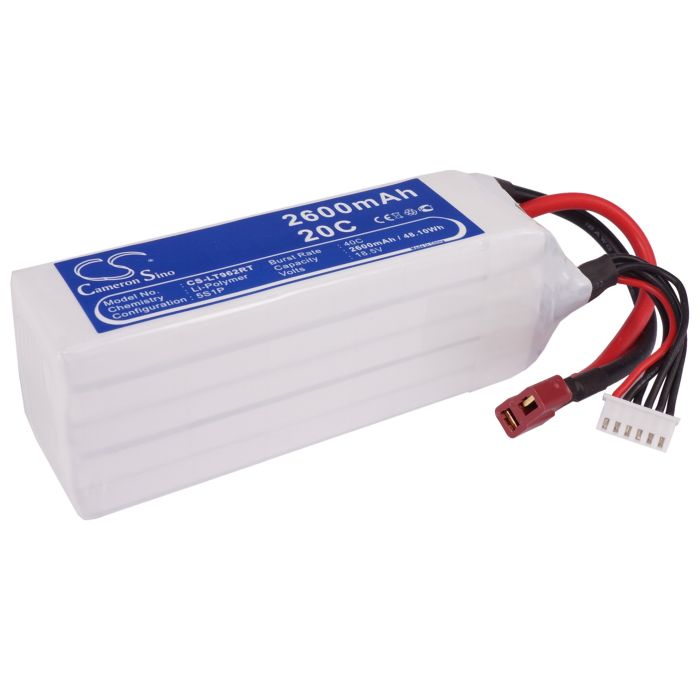 Li-Po Akku, 2600 mAh 18,5V 20C