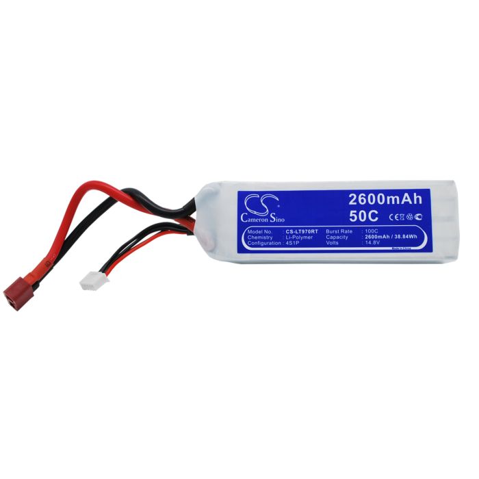Li-Po Akku, 2600 mAh 14,8V 50C Li-Po Akku, 2600 mAh 14,8V 50C