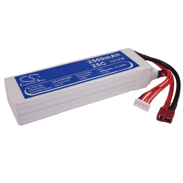 Li-Po Akku, 2500 mAh 14,8V 25C Li-Po Akku, 2500 mAh 14,8V 25C