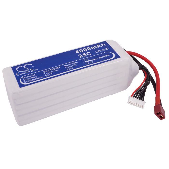 Li-Po Akku, 4000 mAh 22,2V 25C Li-Po Akku, 4000 mAh 22,2V 25C