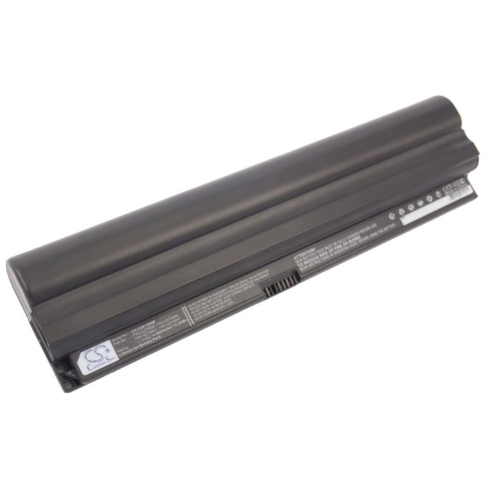 Lenovo ThinkPad X120e, ThinkPad X100e  akku 6600 mAh - Musta