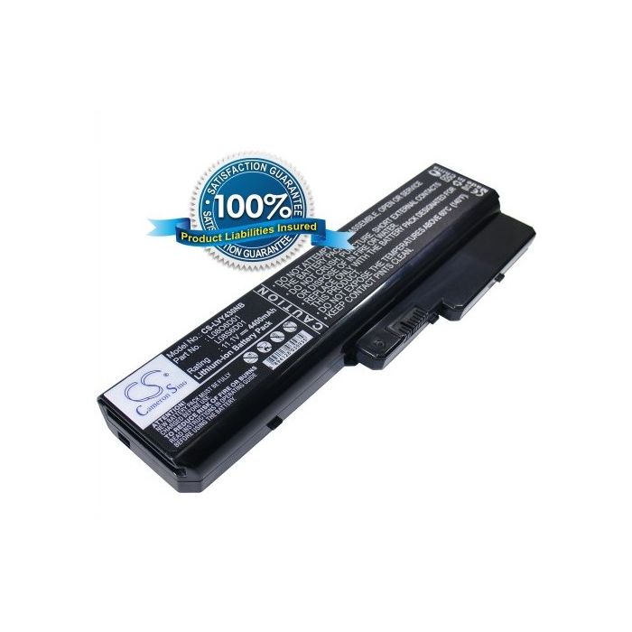 Lenovo IdeaPad Y430 akku 4400 mAh - Musta