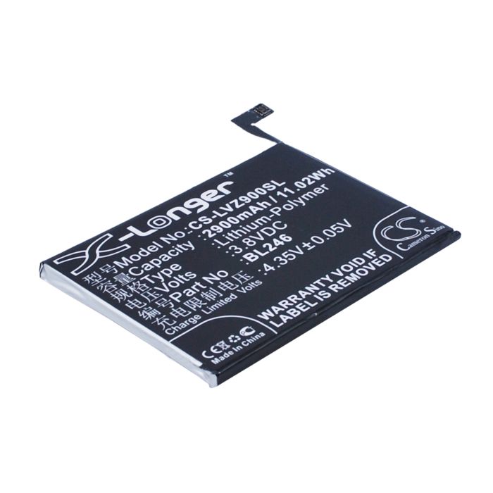 Lenovo Vibe Max Z90, Vibe Max Z90-3, Vibe Max Z90-7 akku 2900 mAh