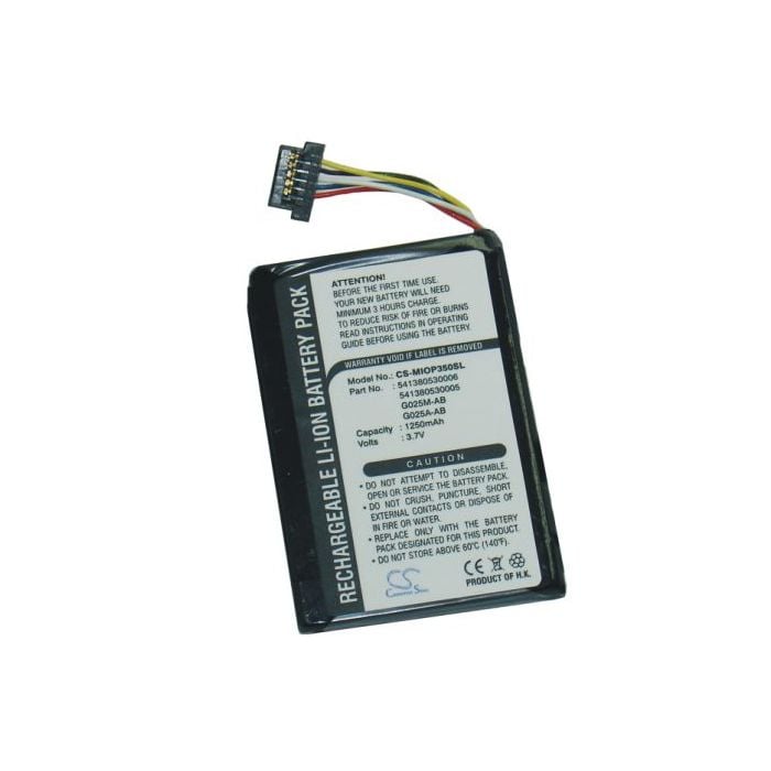 Navman Pin, Praktiker LooxMedia 6500 akku 1250 mAh
