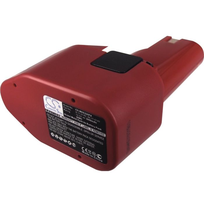 Milwaukee 220 Ni-MH 12 V akku 3000 mAh