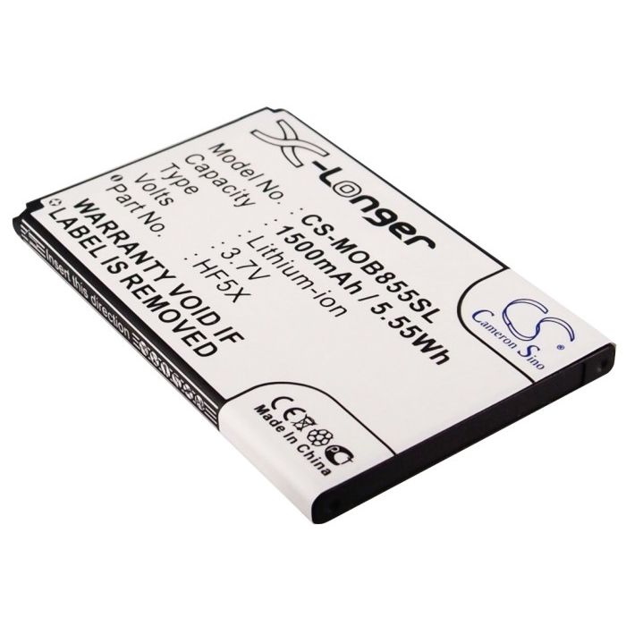Cameron Sino tarvikeakku Motorola MB855 akku 1500 mAh