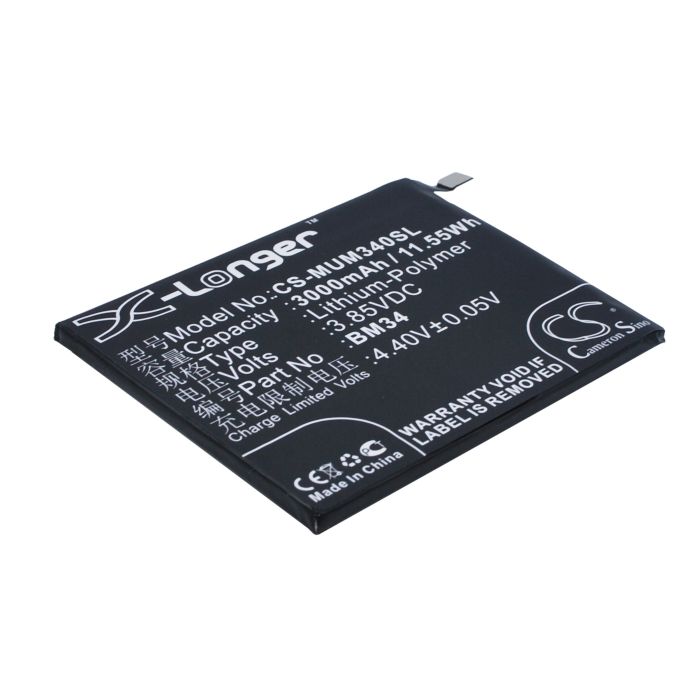 Xiaomi Mi Note Pro akku 3000 mAh