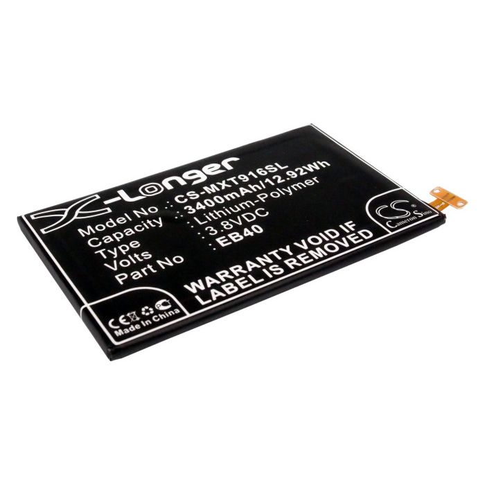 Cameron Sino tarvikeakku Motorola Droid Razr Maxx akku 3400 mAh
