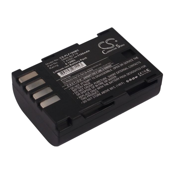 Panasonic DMW-BLF19, DMW-BLF19E akku - 1100 mAh