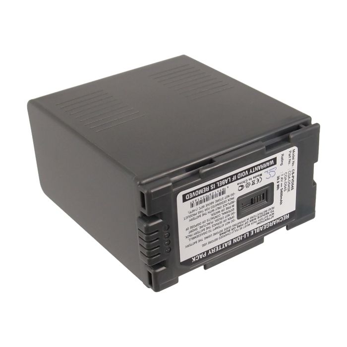 Panasonic CGA-D54, CGA-D54SE, VW-VBD55, CGA-D54SE/1H, CGA-D54S, CGR-D54S, CGA-D54SE/1B, CGP-D54S yhteensopiva akku 5400 mAh Panasonic CGA-D54, CGA-D54SE, VW-VBD55, CGA-D54SE/1H, CGA-D54S, CGR-D54S, CGA-D54SE/1B, CGP-D54S yhteensopiva akku 5400 mAh