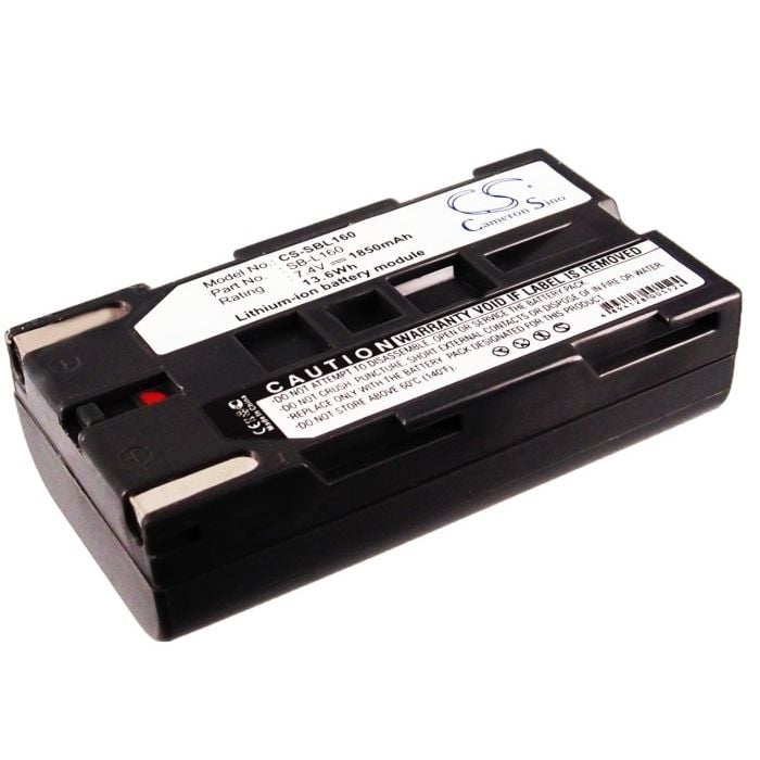 Samsung SB-L160, SB-L110A yhteensopiva akku 1850 mAh