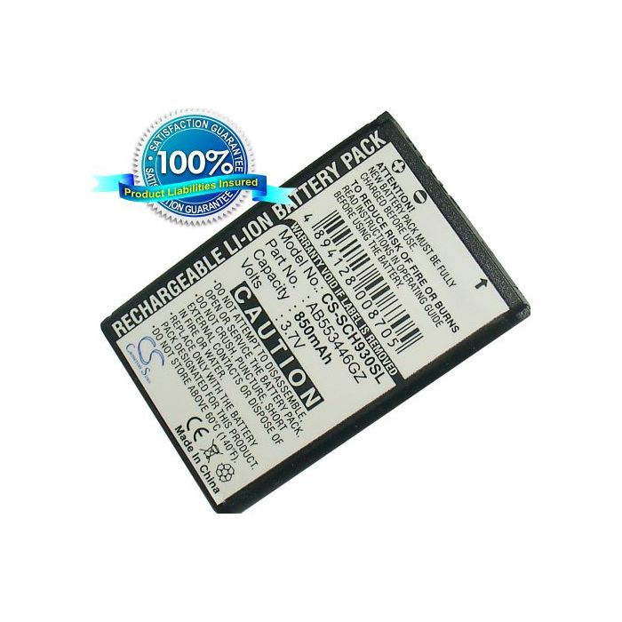 Samsung SPH-A580, SCH-A930, SPH-A960, SCH-A990, SPH-A640, SPH-A420, SCH-A870, SCH-A645 akku 850 mAh