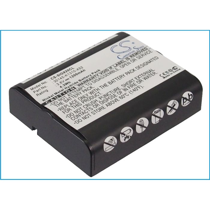Siemens Gigaset 905, Gigaset 920, Gigaset 951 Langaton puheline Akku