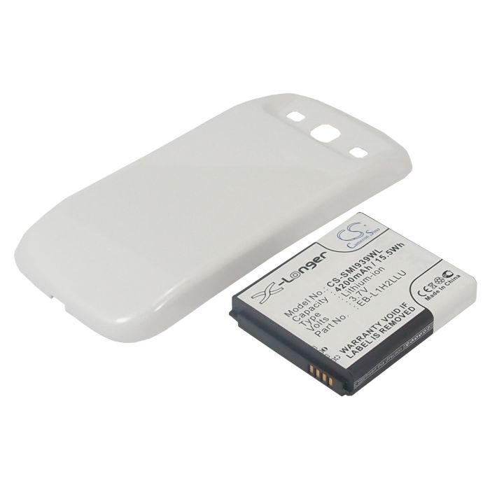Samsung Midas tehoakku erillisellä laajennetulla valkoisella takakannella 4200 mAh