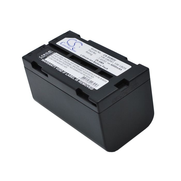 Panasonic VW-VBDR1, CGR-B/403, VW-VBD2, VW-VBD3, VW-VBD5 yhteensopiva akku 4000 mAh