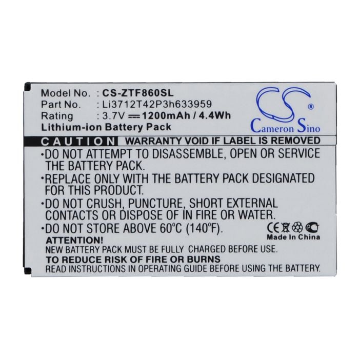 ZTE F860 Akku 1200 mAh