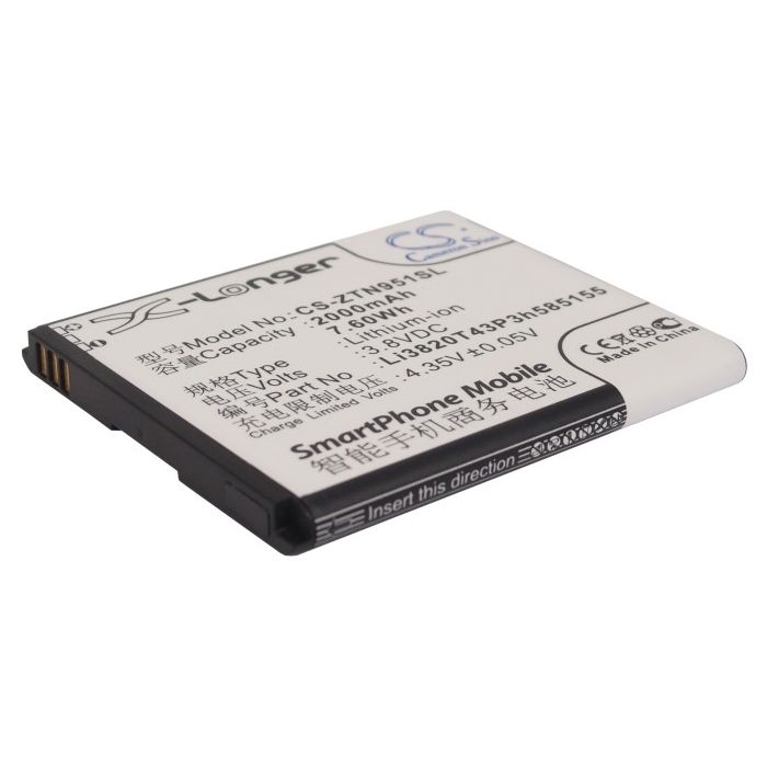 ZTE N9510 Akku 2000 mAh