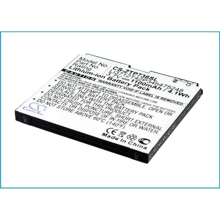ZTE Atlas, Blade II, Crescen akku 1100 mAh