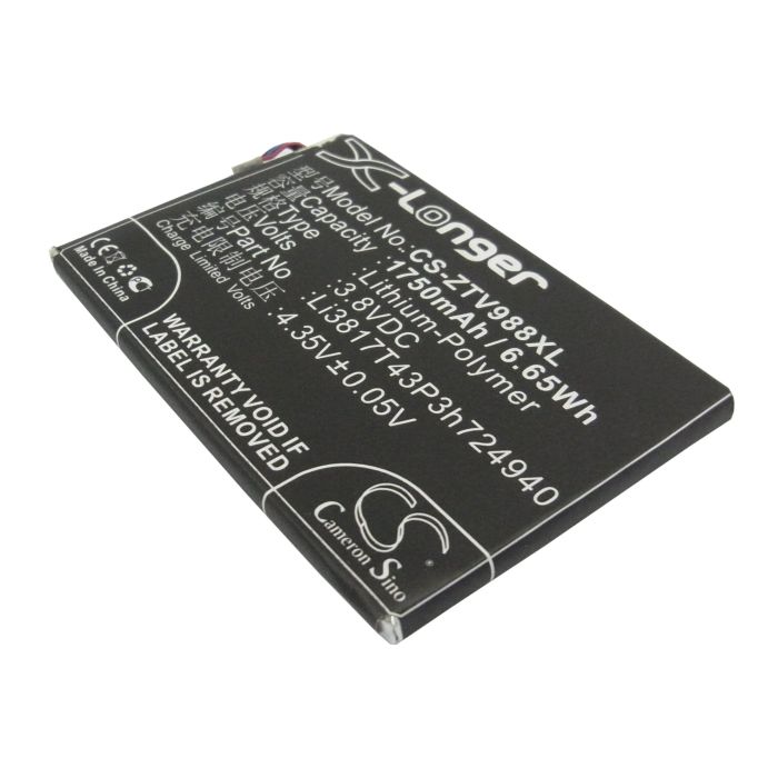 ZTE Athena, Grand S, Grand S LTE akku 1750 mAh