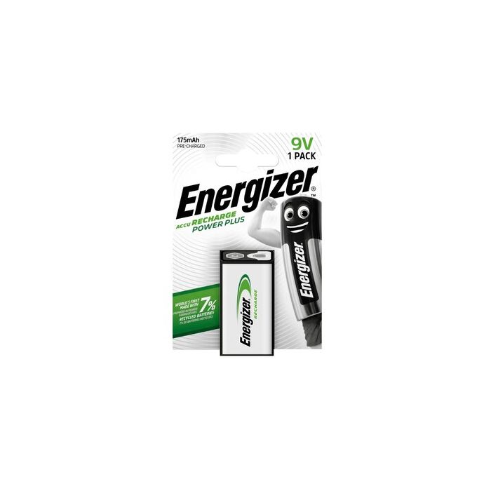 Energizer 6F22 9V Ni-MH 175mAh 8, 4V ladattava akku