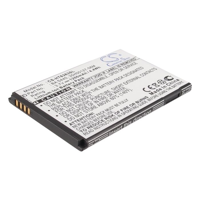 HTC HD Mini, T5555, HD Mini US, Photon, Aria, A6380, Gratia, Liberty, A6366, Aria A6366, Aria A6380 Liberty, HD Mini T5555 yhteensopiva akku - 1100 mAh