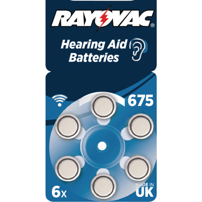 Rayovac Extra Advanced 675 / PR44 Kuulokojeparisto, 6-kpl Rayovac Extra Advanced 675 / PR44 Kuulokojeparisto, 6-kpl