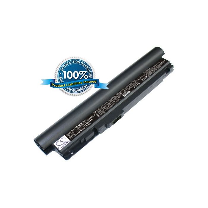 Sony VGP-BPL11, VGP-BPS11 akku 4400 mAh musta Sony VGP-BPL11, VGP-BPS11 akku 4400 mAh musta