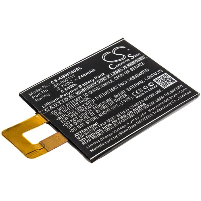 Amazon e-kirjan 223337 / Kindle Oasis yhteensopiva akku 240mAh