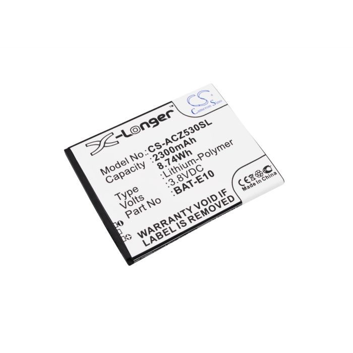 Acer puhelimen Liquid Z530 / Liquid Z530S yhteensopiva akku 2300mAh