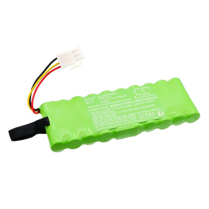 Asskea lääketieteellisen laitteen DC20 / DC30 yhteensopiva akku 2100mAh