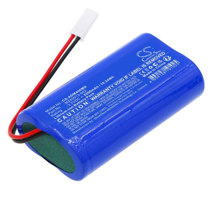 ADE lääketieteellisen laitteen M400020 / chair scale yhteensopiva akku 5200mAh