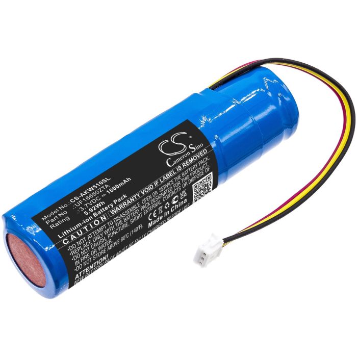 AKAI vahvistimen 5000 Solo / EWI 5000 yhteensopiva akku 1600mAh