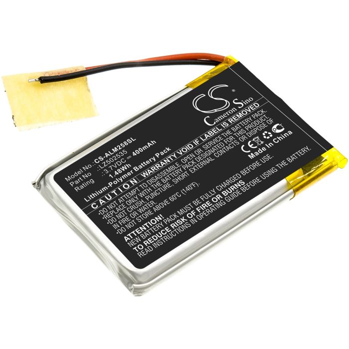 Altec Lansing kaiuttimen Mini H2O 3 / Mini H2O 2 yhteensopiva akku 400mAh
